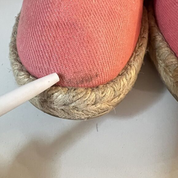 Louis Vuitton Canvas Articles Voyage Pink Canvas Espadrilles Size 36.5 EU / 7 US - Picture 9 of 16